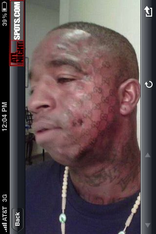 Man Tattoo's Gucci Print On His Face #Fail - Page 4 - Impala SS Forum