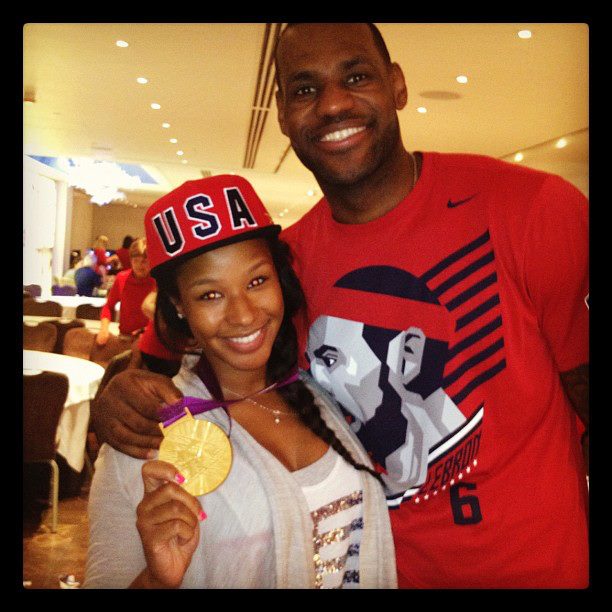 lebron and savannah space jam