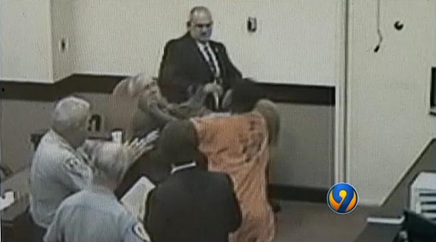 > Oct 4 - Inmate Punches His Lawyer In The Face After Being Sentenced To 15 Years In Prison - Photo posted in BX Daily Bugle - news and headlines | Sign in and leave a comment below!