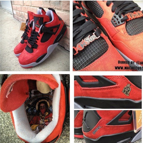 Air Jordan 4 âJesus Pieceâ Custom â Atlnightspots