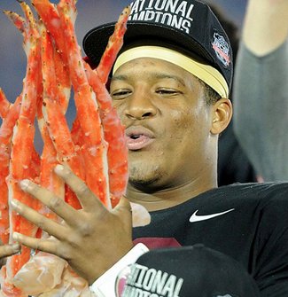 Image result for jameis winston crab legs