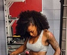 Kamille Leai Going Hard In The Gym Atlnightspots