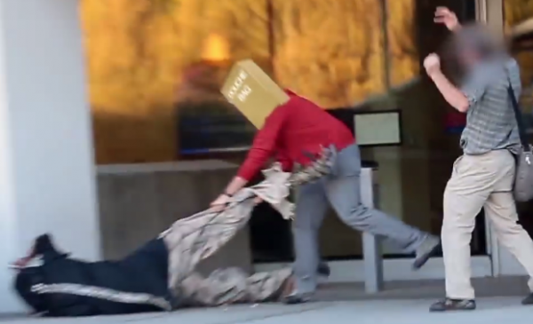 Scary Halloween Prank Goes Very Wrong After Man Attacks Prankster