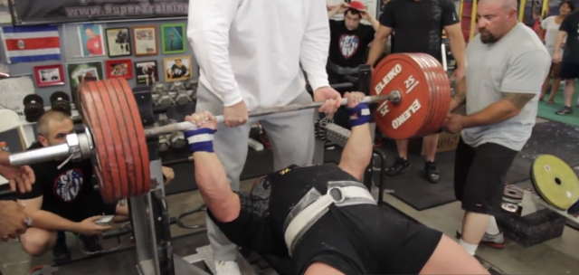 Watch Eric Spoto Bench 722 Lb Breaking The World Record Raw
