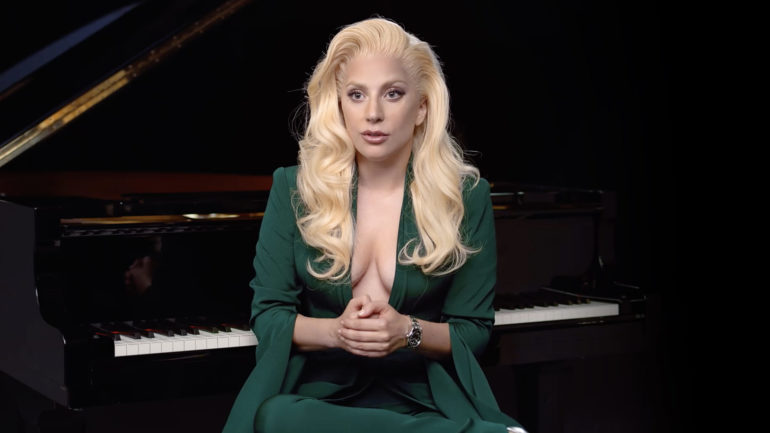 Lady Gaga sing