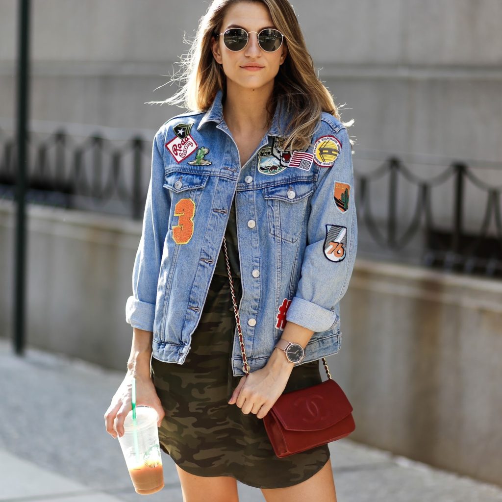 How to Style a Denim Jacket Using Patches - Atlanta Celebrity News