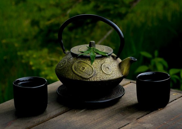 Mature hemp tea
